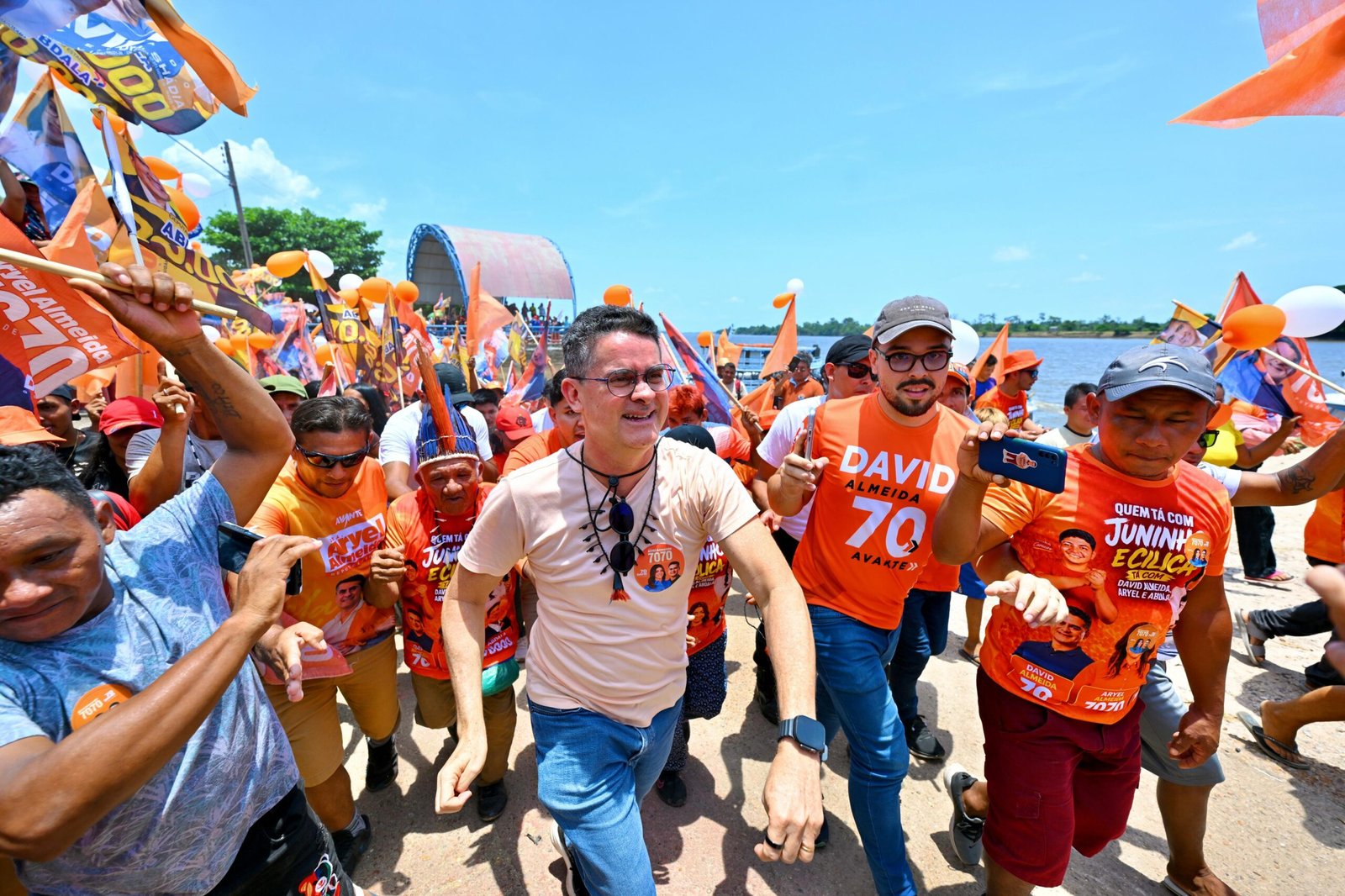 Barreirinha é segunda parada de David Almeida em agenda pelo Baixo Amazonas