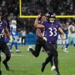 Baltimore Ravens viram protagonistas de noite histórica no Maracanã