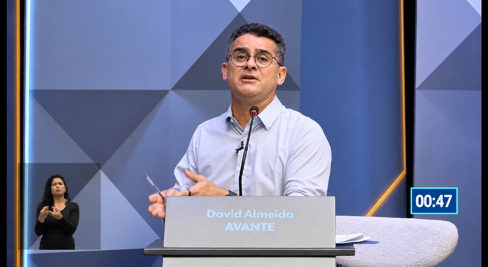 David Almeida cita pagamentos de R$ 16 milhões em debate eleitoral
